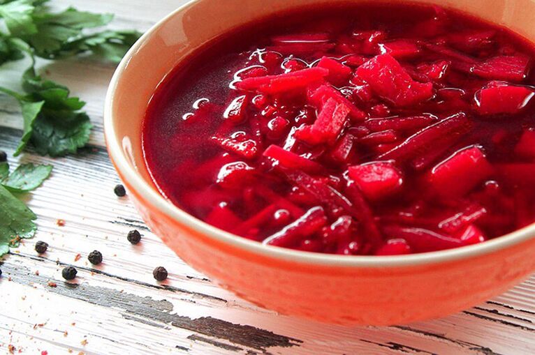 Vegetáriánus Borsch